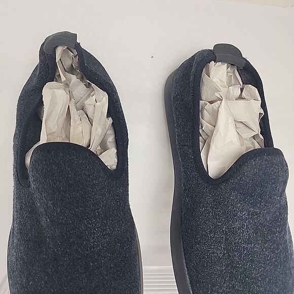 Allbirds Wool Lounger Mens Comfort Shoes Charcoal Gray Slip On Loafer Size W9 - Picture 3 of 8